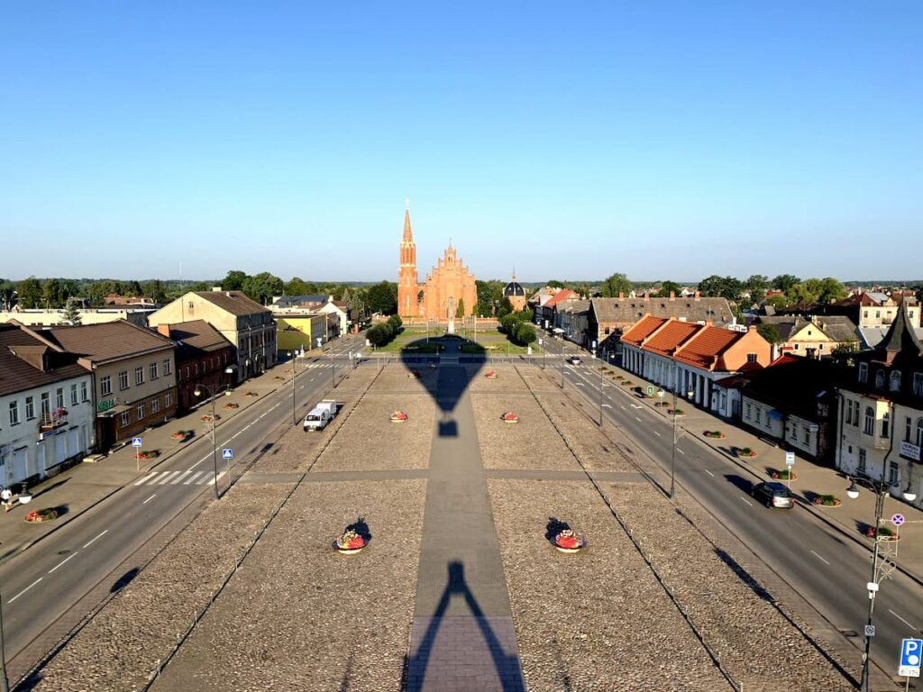 Skrydis virš Rokiškio